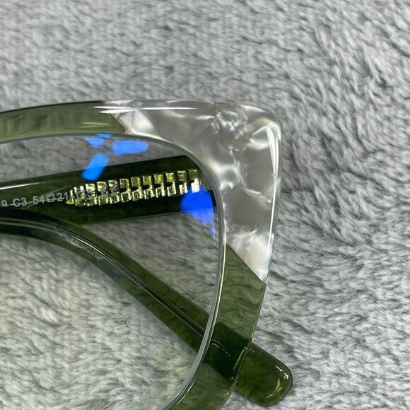 Firmoo Eyeglasses Green Pearl Optical Frame 54-21-145 YD1289 - Picture 7 of 12